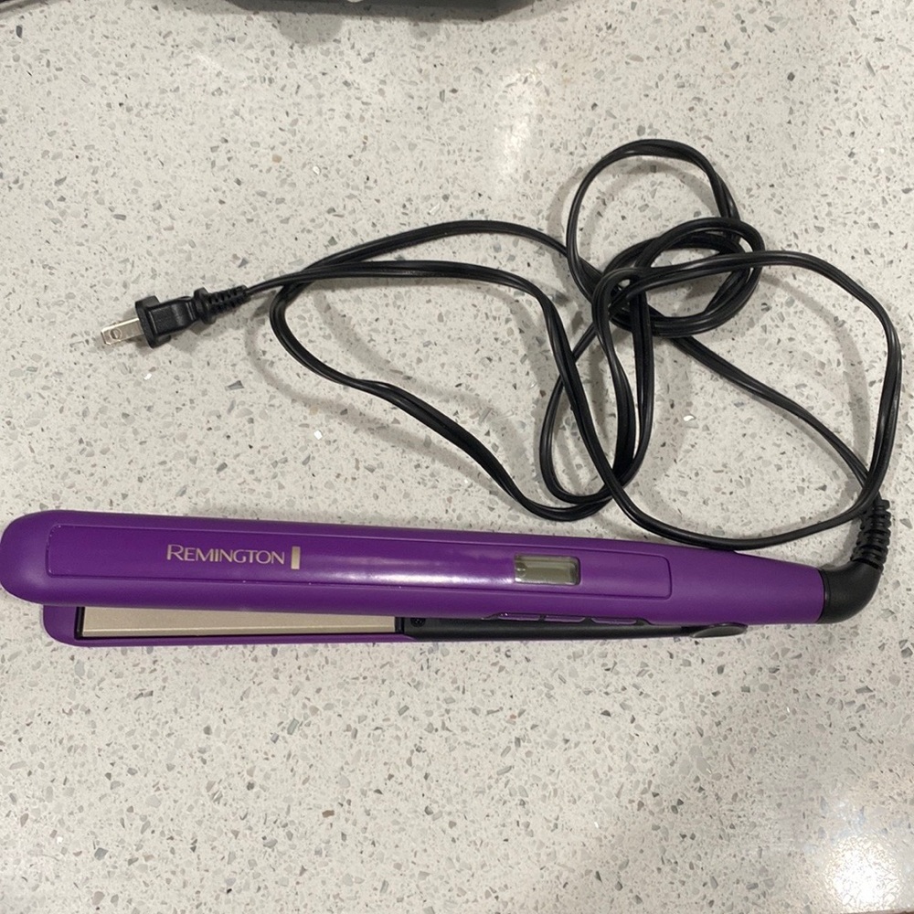 Remington straightener, high heat